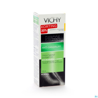 Vichy dercos sh a/pell chev sec 200ml -20%
