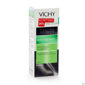 Vichy dercos sh a/pell chev gras 200ml -20%