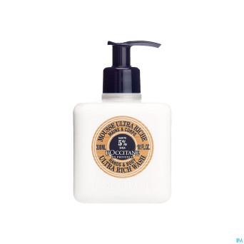 L'occitane karite mousse main-corps ul.riche 300ml