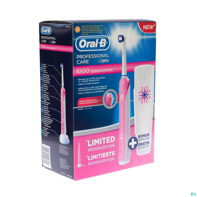 Oral b professional care 1000 limited edition
