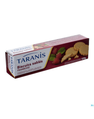Taranis biscuit sable framboise  120g 4616 revogan