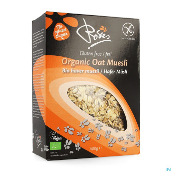 Rosies muesli d'avoine bio    400g 5767 revogan