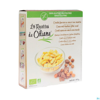 Celiane cer. f. cacao-nois s/gl.  bio 300g revogan