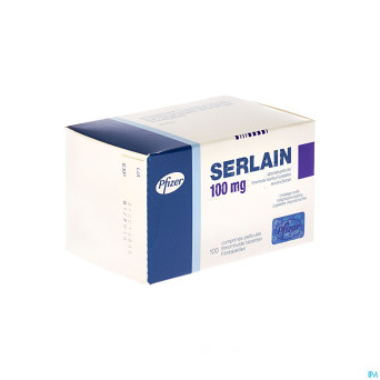 Serlain 100mg comp pell 100