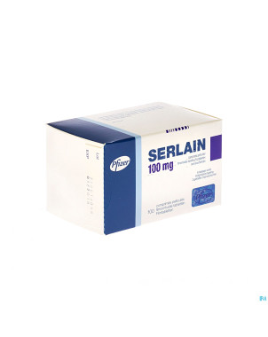 Serlain 100mg comp pell 100