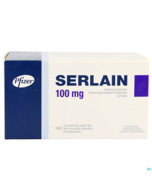 Serlain 100mg comp pell 100