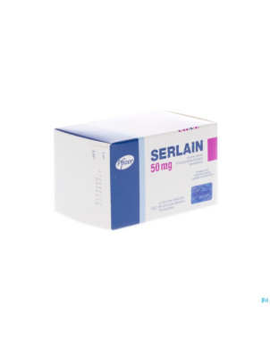 Serlain 50mg comp pell 100