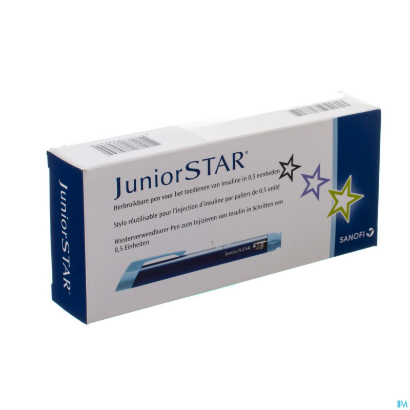 Junior star bleu stylo