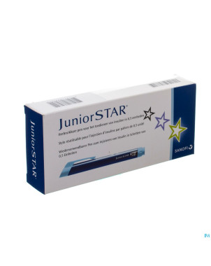 Junior star bleu stylo