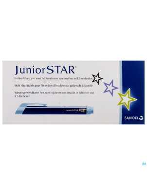Junior star bleu stylo