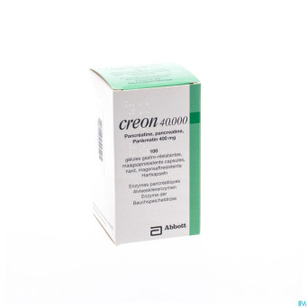Creon 40000 caps gastroresist 100 x 400 mg