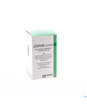 Creon 40000 caps gastroresist 100 x 400 mg