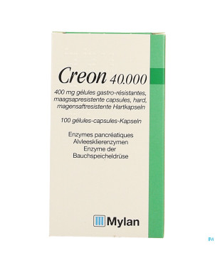 Creon 40000 caps gastroresist 100 x 400 mg