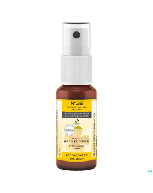 Fleurs de bach bio n39 urgence spray 20ml