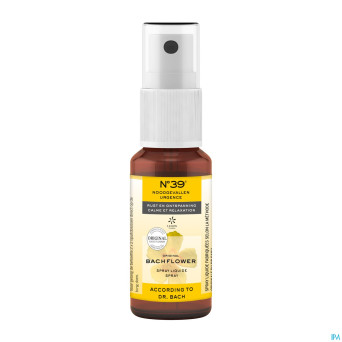 Fleurs de bach bio n39 urgence spray 20ml