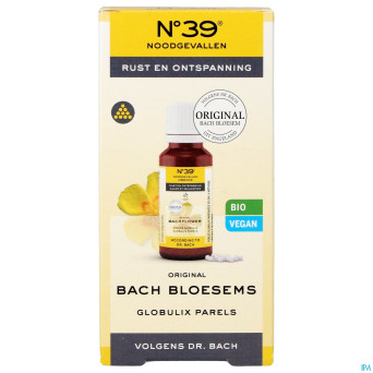 Fleurs de bach bio n39 urgence perles 20g