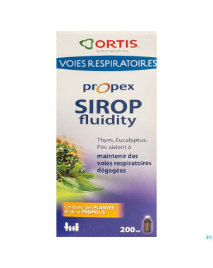 Ortis propex sirop fluidifiant 200ml