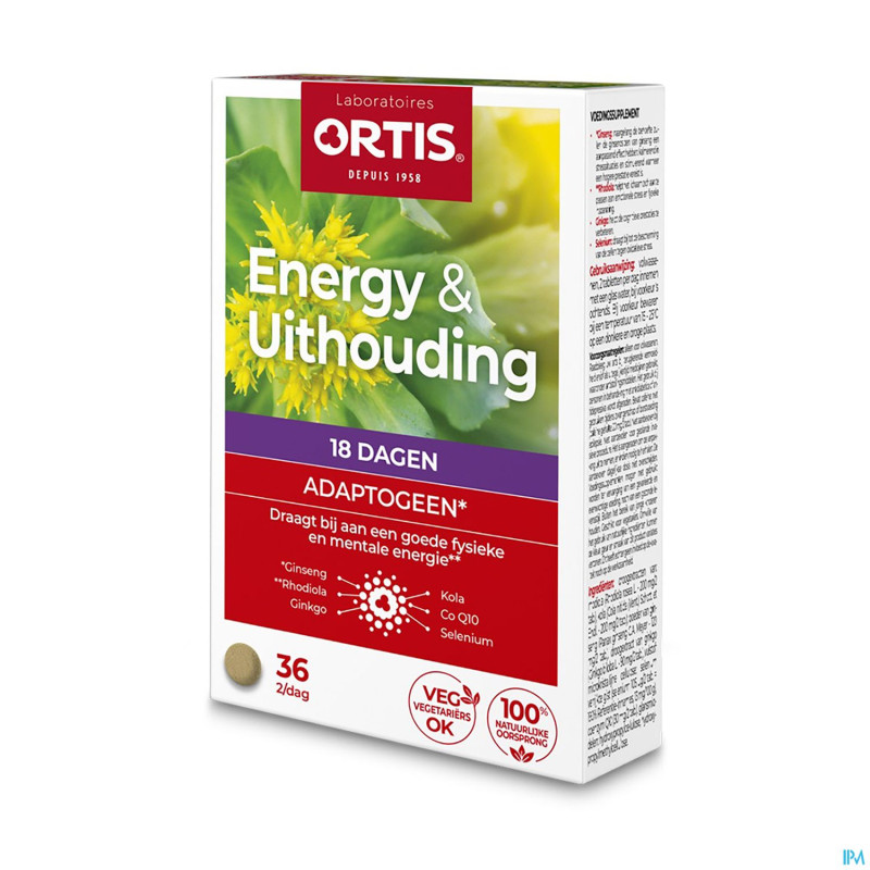 Ortis energy&endurance    comp 2x18