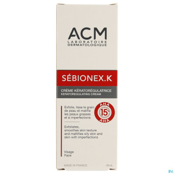 Sebionex k creme tube 40ml