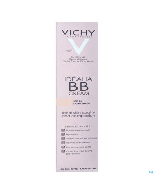 Vichy idealia bb cream light shade 40ml