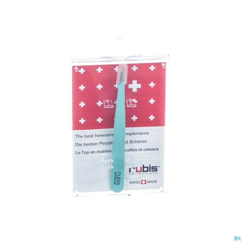 Rubis pince satin tiffany bleu 1