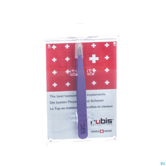 Rubis pince satin mauve 1