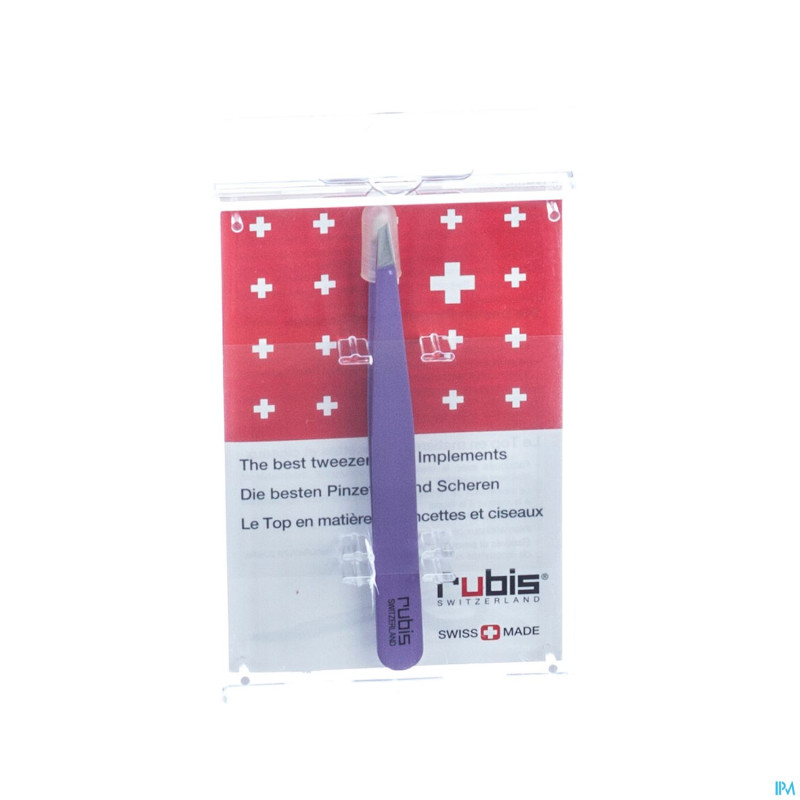 Rubis pince satin mauve 1