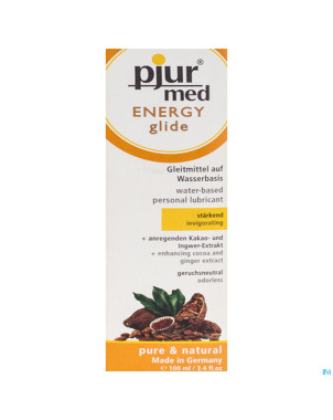 Pjur med energy glide   lubrifiant 100ml