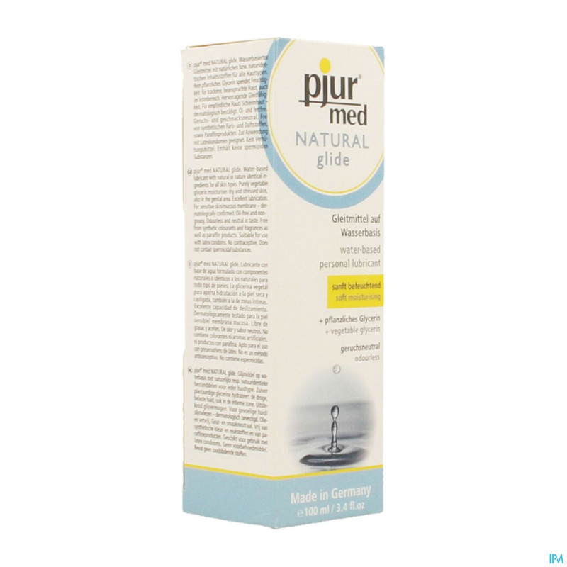 Pjur med natural glide  lubrifiant 100ml