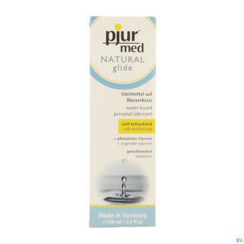 Pjur med natural glide  lubrifiant 100ml
