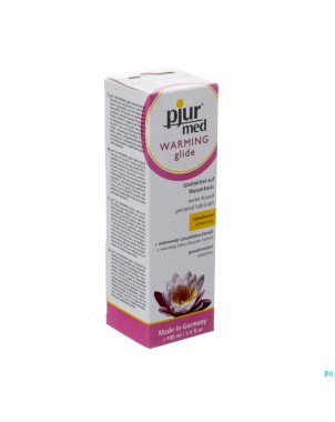 Pjur med warming glide  lubrifiant 100ml