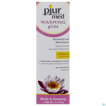 Pjur med warming glide  lubrifiant 100ml