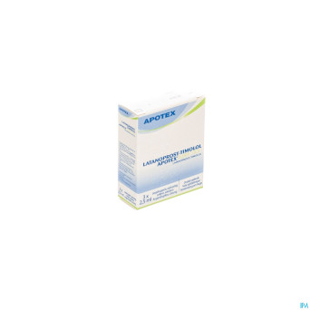Latanoprost timolol apotex 50mcg 3cont pipet 2,5ml