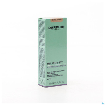 Darphin melaperfect a/tach.found.spf15 honey  30ml