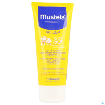 Mustela bb sol lait tr.haute protect 50+ spr.200ml