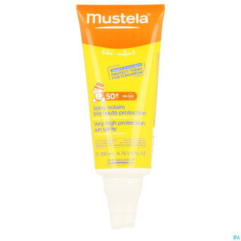 Mustela bb sol lait tr.haute protect 50+ spr.200ml