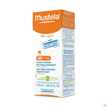 Mustela sol creme minerale tr.h.protect.50+ 50ml