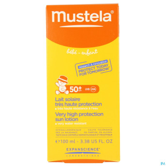 Mustela bb sl lait tres haute protection 50+ 100ml
