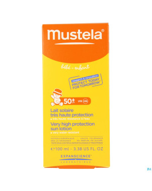 Mustela bb sl lait tres haute protection 50+ 100ml