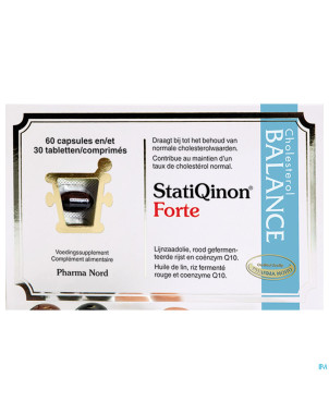 Statiqinon forte caps 60+comp 30