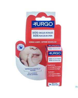 Urgo sos ongles ronges vernis amer fl 9ml