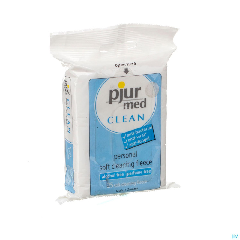 Pjur med clean fleece 25st
