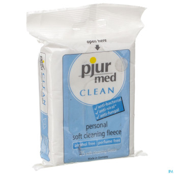 Pjur med clean fleece 25st