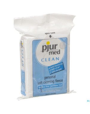 Pjur med clean fleece 25st