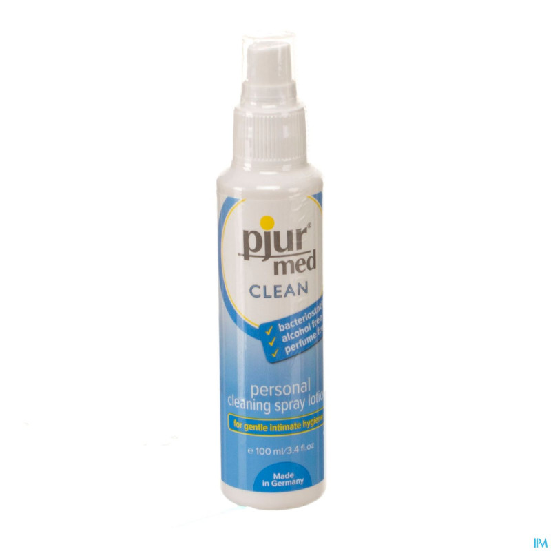 Pjur med clean spray    lubrifiant 100ml