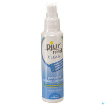 Pjur med clean spray    lubrifiant 100ml