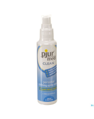Pjur med clean spray    lubrifiant 100ml