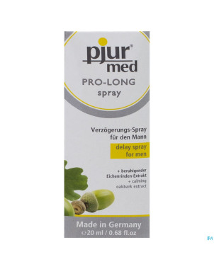 Pjur med pro-long spray lubrifiant  20ml