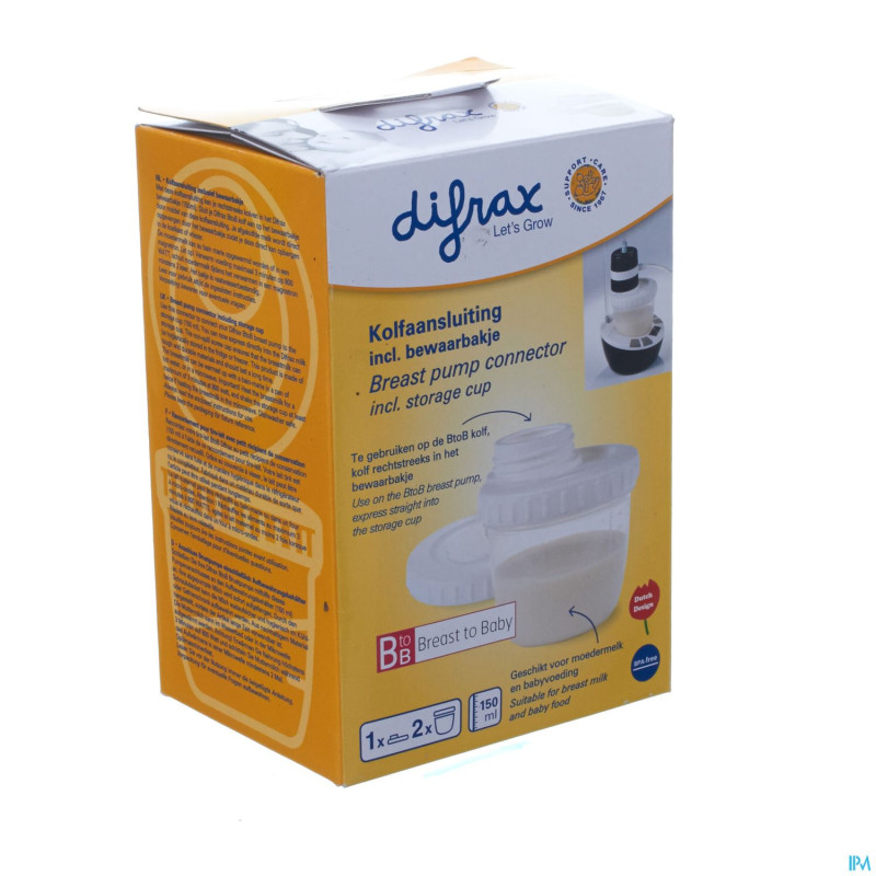 Difrax raccordement tire-lait  618