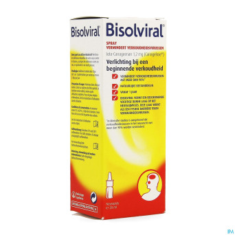 Bisolviral spray nasal 20ml